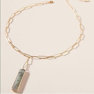 NWT Anthropologie Serefina Caroline Pendent Necklace 🌟